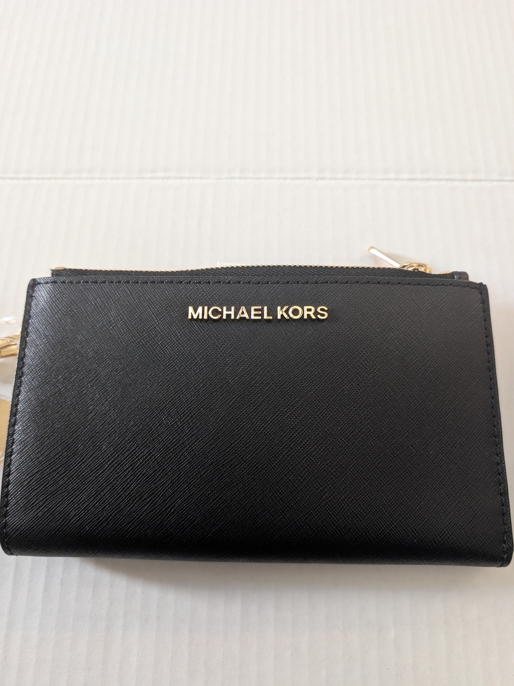 Michael Kors Black Saffiano Leather Wallet